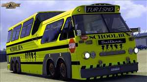 ats truck simulator lkw fahrsimulator mods free download Sultana Panoramico Bus Mod 1.0