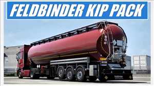 ets2 truck lkw simulator mods free download Feldbinder KIP Trailer Pack v3.2.1 ETS2 3.2.1