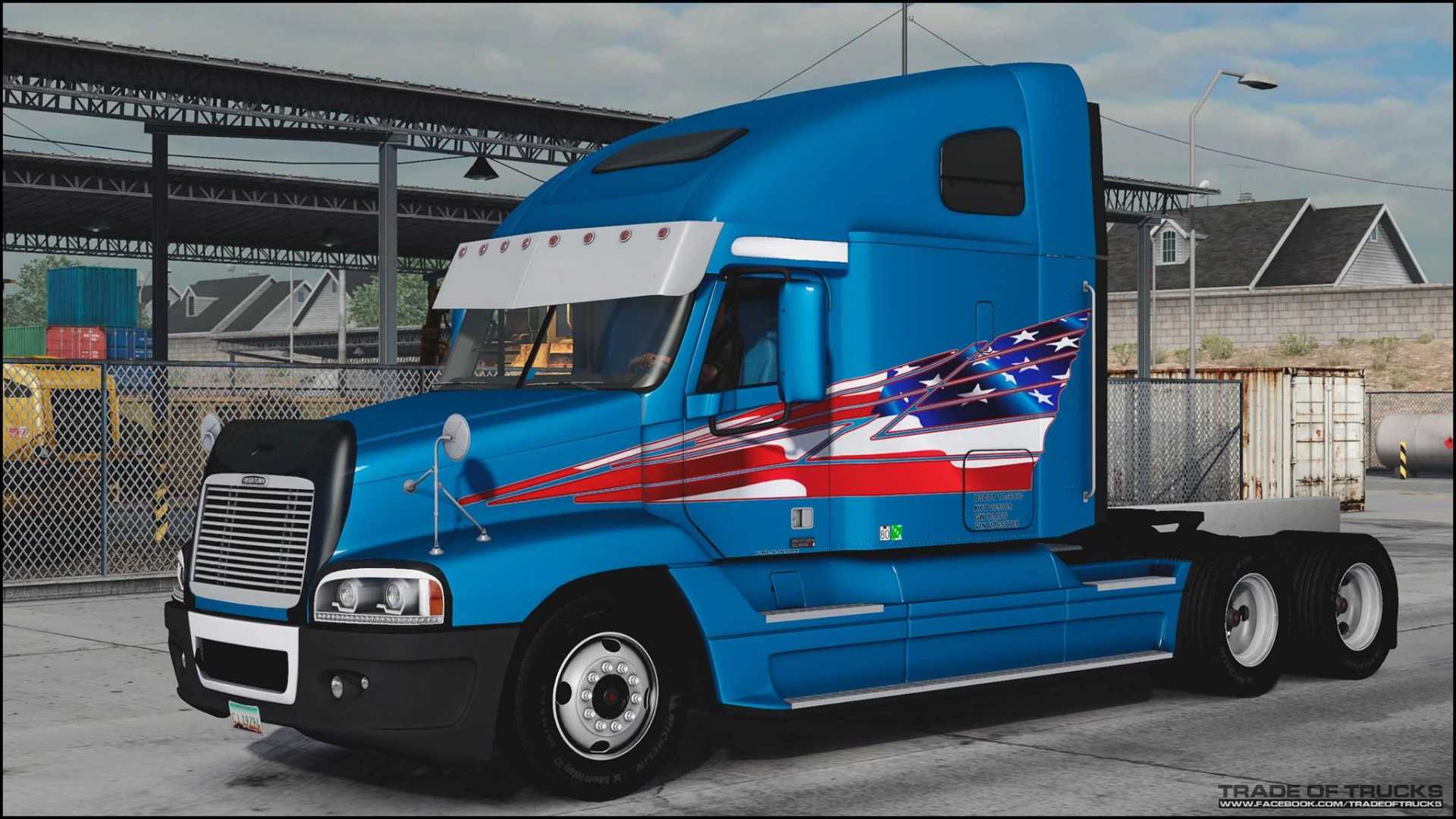 ets2 truck lkw simulator mods free download Freightliner Century & Columbia С 120 1.43 - 1.44 ETS2 4.0
