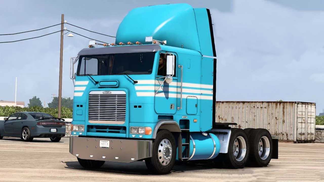 ETS2,Trucks,,,Freightliner FLB bearbeitet