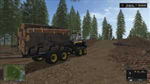 landwirtschafts farming simulator ls fs 17 ls17 fs17 2017 ls2017 fs2017 mods free download farm sim Ponsse Buffalo Log Transporter 1.0.0