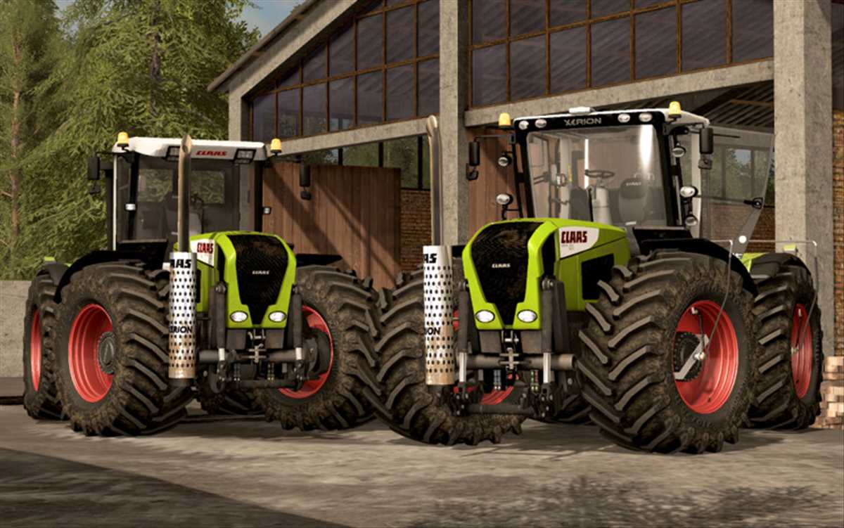 LS17,Traktoren,Claas,,Claas Xerion 3300/3800