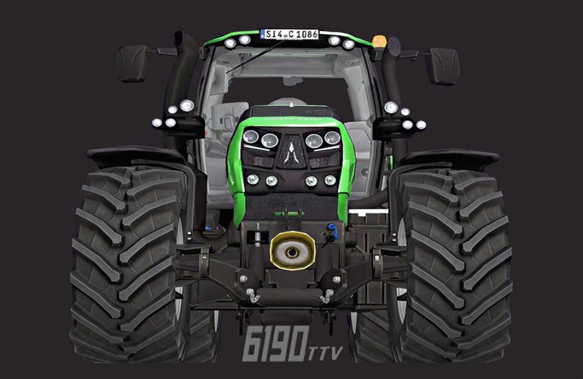 LS17,Traktoren,Deutz Fahr,,Deutz-Fahr Agrotron TTV 6190