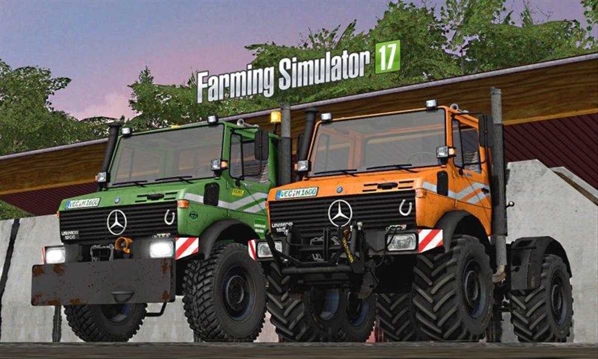 LS17,Traktoren,Mercedes Benz,,Mercedes Unimog U1200/U1600