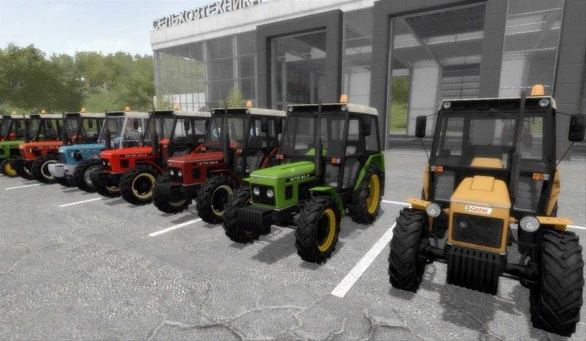 LS17,Traktoren,Zetor,,Zetor 6011-6045 Pack