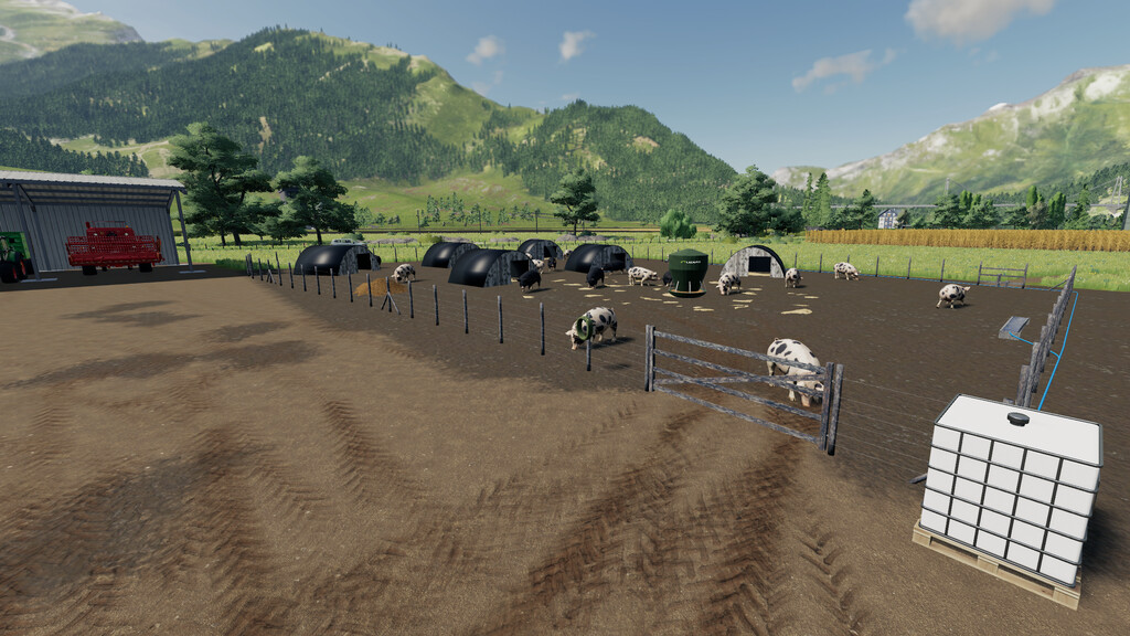 landwirtschafts farming simulator ls fs 19 ls19 fs19 2019 ls2019 fs2019 mods free download farm sim Schweinefeld Mit Schweinestall 1.0.0.0