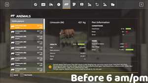 landwirtschafts farming simulator ls fs 19 ls19 fs19 2019 ls2019 fs2019 mods free download farm sim GlobalCompany Addon - Realistische Melkzeiten 1.0.0.0