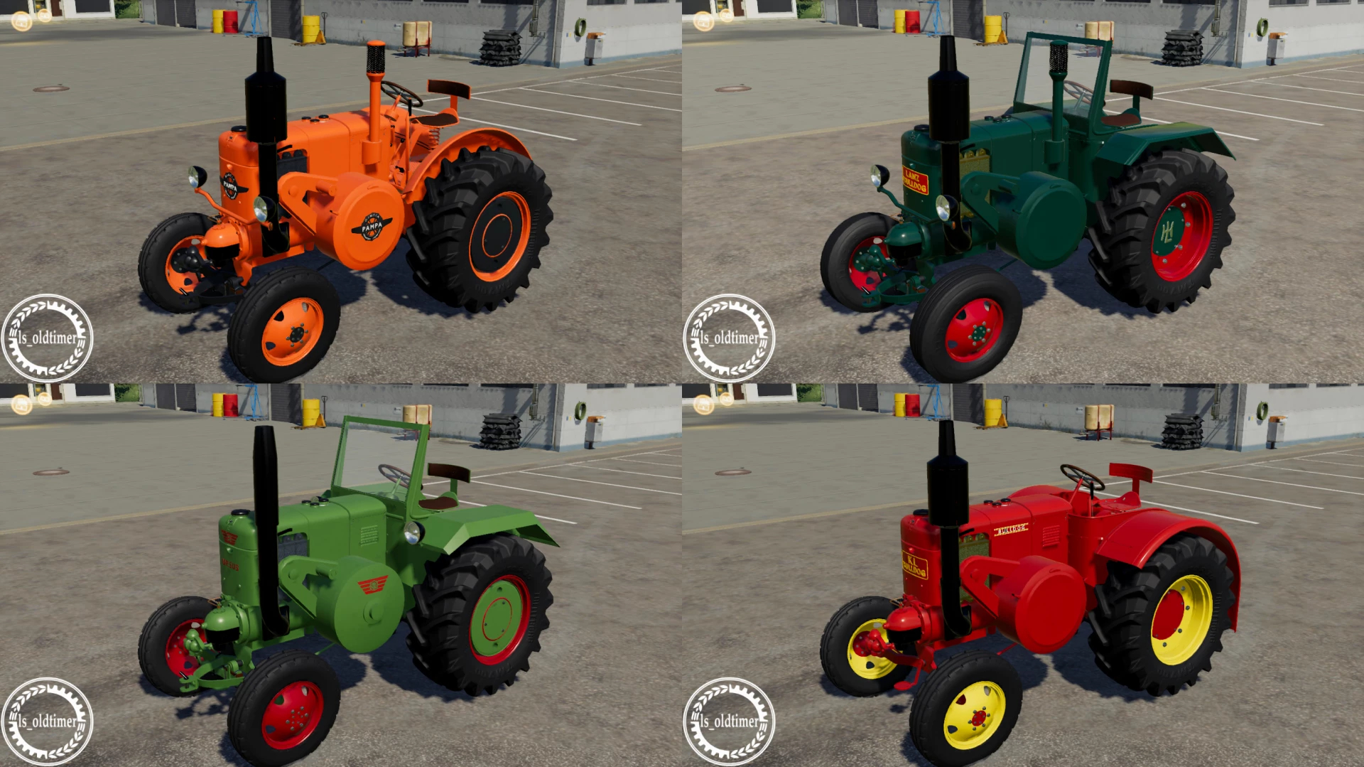 LS19,Traktoren,Oldtimer,,Lanz Bulldog HR8