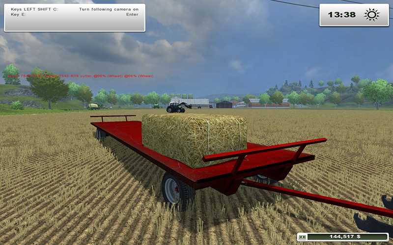 landwirtschafts farming simulator ls fs 2013 ls2013 fs2013 mods free download farm sim JBM Square Bale Trailer 1.0