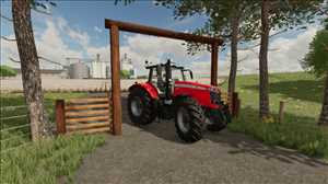 landwirtschafts farming simulator ls fs 22 2022 ls22 fs22 ls2022 fs2022 mods free download farm sim Wooden Gate 1.0.0.0