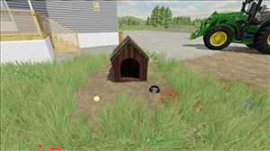 landwirtschafts farming simulator ls fs 22 2022 ls22 fs22 ls2022 fs2022 mods free download farm sim Platzierbare Hundehütte 1.0.0.0