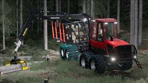 landwirtschafts farming simulator ls fs 22 2022 ls22 fs22 ls2022 fs2022 mods free download farm sim Komatsu Forwarder Pack 1.1.0.1