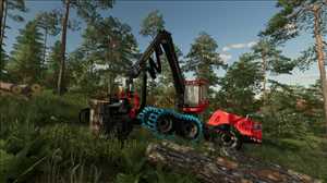 landwirtschafts farming simulator ls fs 22 2022 ls22 fs22 ls2022 fs2022 mods free download farm sim Komatsu / Valmet 911.4 1.3.0.0