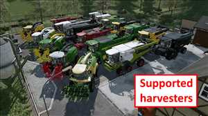 landwirtschafts farming simulator ls fs 22 2022 ls22 fs22 ls2022 fs2022 mods free download farm sim Verbesserte Sounds Für Erntemaschinen 1.1.0.0