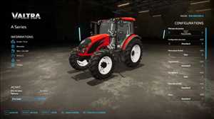 landwirtschafts farming simulator ls fs 22 2022 ls22 fs22 ls2022 fs2022 mods free download farm sim Valtra A TGamer Serie 4 1.0.0.1