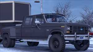 ats truck simulator lkw fahrsimulator mods free download Ford F350 1986 + Gooseneck Trailer 1.1