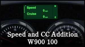 ats truck simulator lkw fahrsimulator mods free download W900 Dashboard-Info-Zusatz 1.0