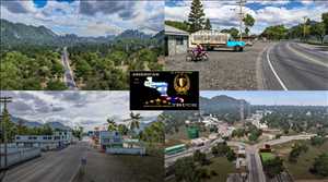 ats truck simulator lkw fahrsimulator mods free download New Central America Map 2.0