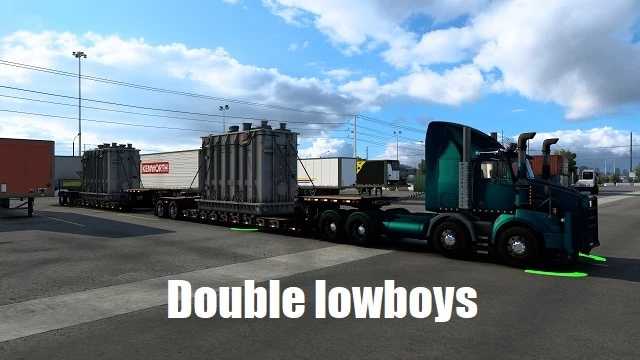 ATS,Trailers,,,Double Lowboys