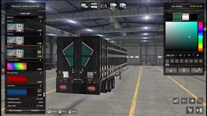 ats truck simulator lkw fahrsimulator mods free download Jaulas Owned Anhänger 1.2