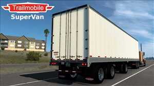 ats truck simulator lkw fahrsimulator mods free download Trailmobile SuperVan 90 1.2
