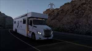 ats truck simulator lkw fahrsimulator mods free download Freightliner Cascadia NRC RV Motorhome 1.2