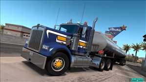 ats truck simulator lkw fahrsimulator mods free download KENWORTH W900B 1.3