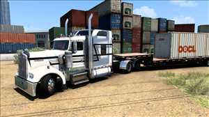 ats truck simulator lkw fahrsimulator mods free download Kenworth W900L – Big Bob Magnum 3.6