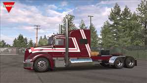 ats truck simulator lkw fahrsimulator mods free download PETERBILT 386 V7.0 7.0