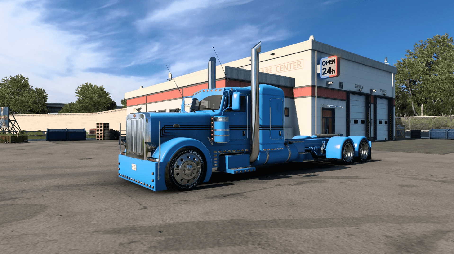 ats truck simulator lkw fahrsimulator mods free download REZBILT 389 CUSTOM 1.1