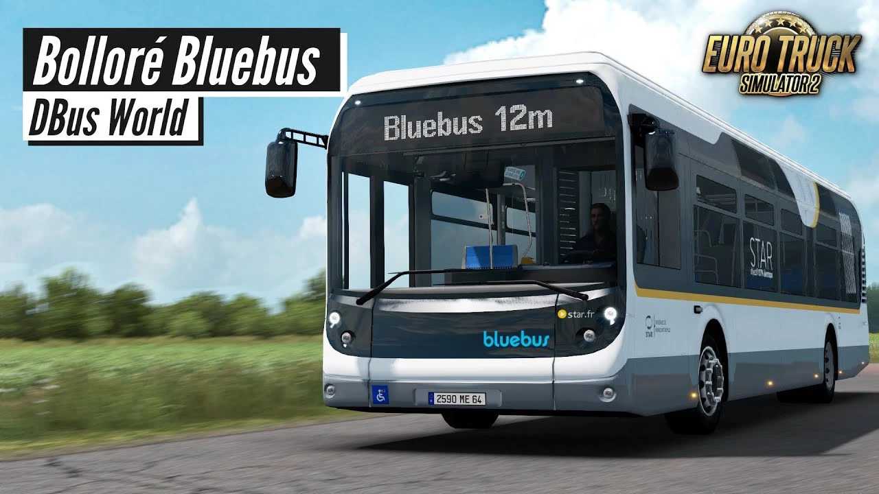 ETS2,Busses,,,Bollore Bluebus SE