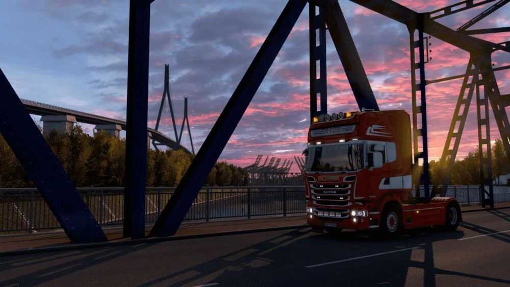 ets2 truck lkw simulator mods free download Hamburg 1:1 Karte 0.1