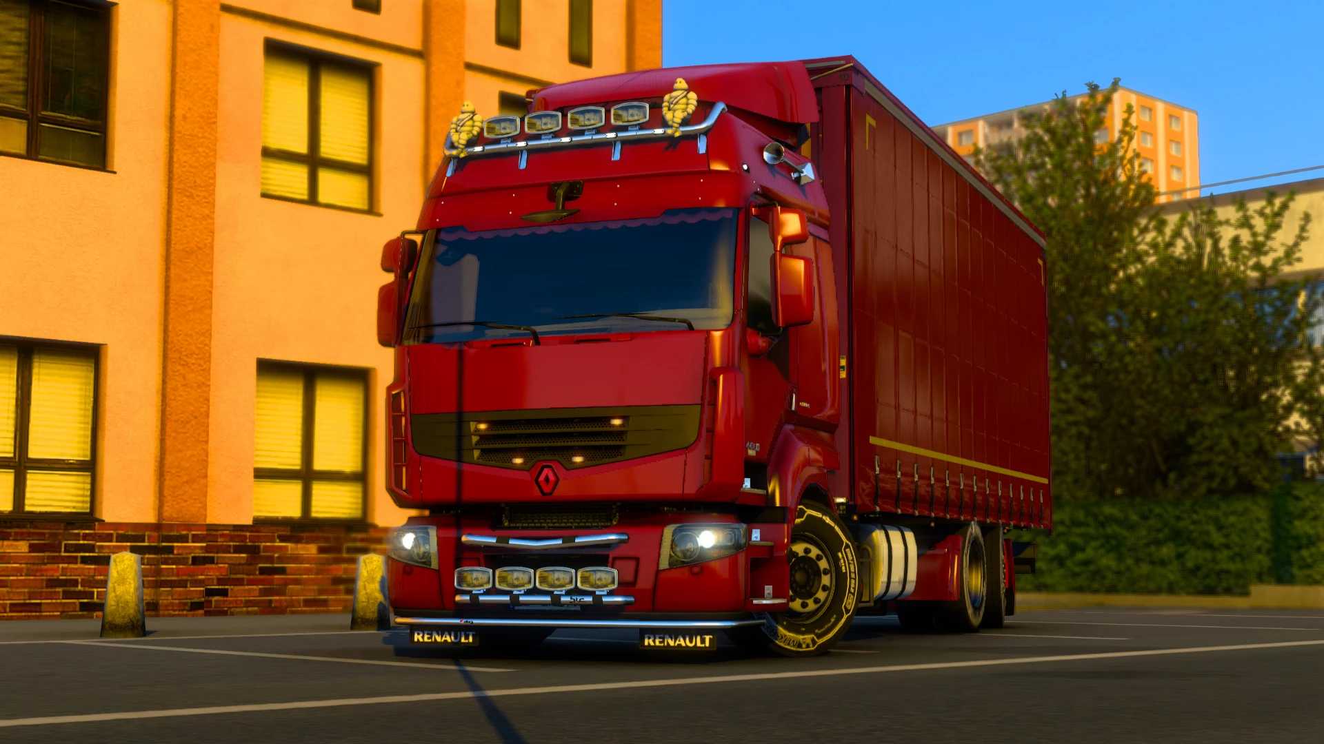 ets2 truck lkw simulator mods free download RENAULT PREMIUM SILBER 1.43 ETS2 1.0