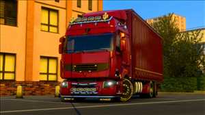 ets2 truck lkw simulator mods free download RENAULT PREMIUM SILBER 1.43 ETS2 1.0
