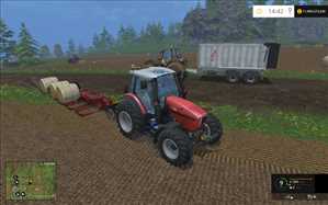 landwirtschafts farming simulator ls fs 15 ls15 fs15 2015 ls2015 fs2015 mods free download farm sim Notch Round Bale Trailer 1.0.0.0