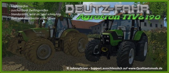 LS15,Traktoren,Deutz Fahr,,Deutz Agrotron6190 TTV