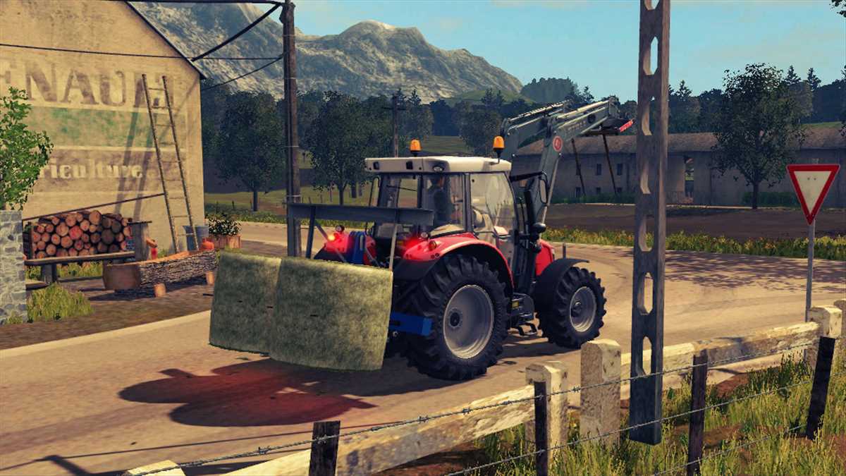 landwirtschafts farming simulator ls fs 17 ls17 fs17 2017 ls2017 fs2017 mods free download farm sim GOWEIL TDD - Ballen-Transportdorn doppelt 1.0.0.0