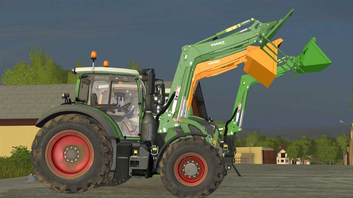 LS17,Anbaugeräte,Frontlader,,Fendt Cargo 5X90 Pack