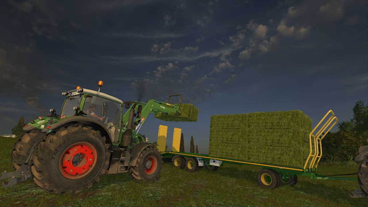 LS17,Anbaugeräte,Frontlader,,Fendt Cargo 5X90 Pack