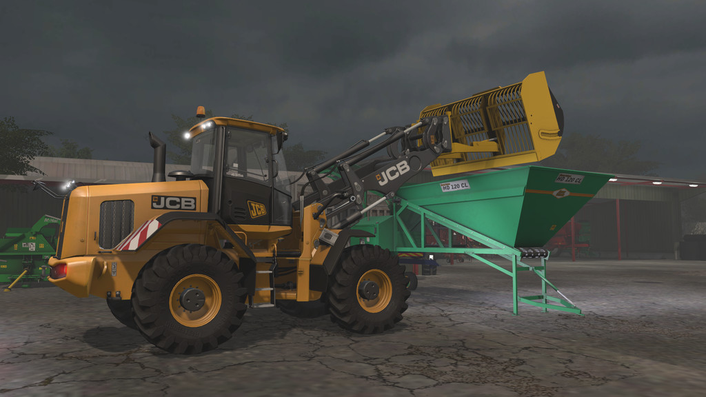 LS17,Anbaugeräte,Frontlader,,SUTON Hi-Force-TIPP ROOT WARENKORB