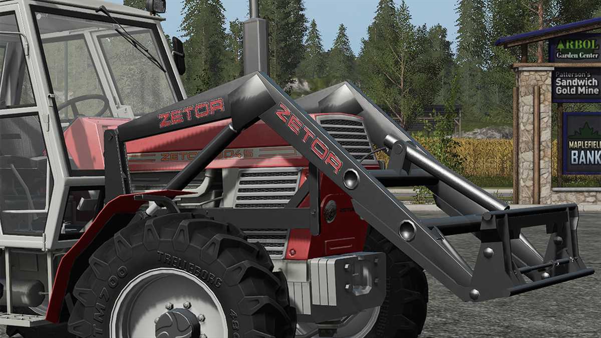 LS17,Anbaugeräte,Frontlader,,Zetor FrontLoader