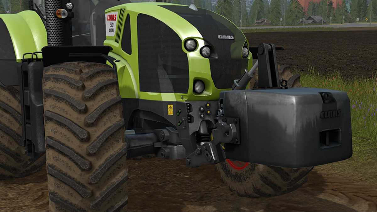 LS17,Anbaugeräte,Gewichte,,CLAAS Gewichtspackung