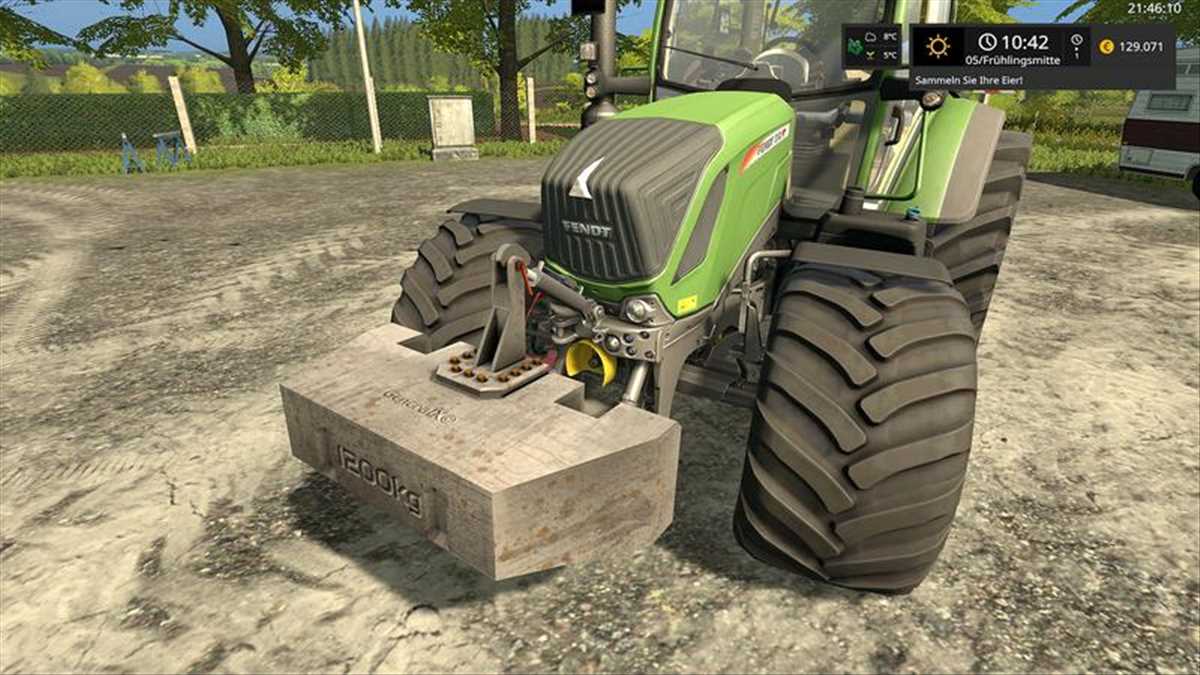 LS17,Anbaugeräte,Gewichte,,Front Weights Pack