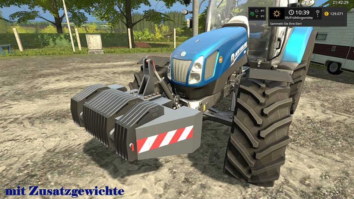 LS17,Anbaugeräte,Gewichte,,Front Weights Pack