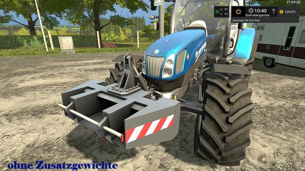 LS17,Anbaugeräte,Gewichte,,Front Weights Pack