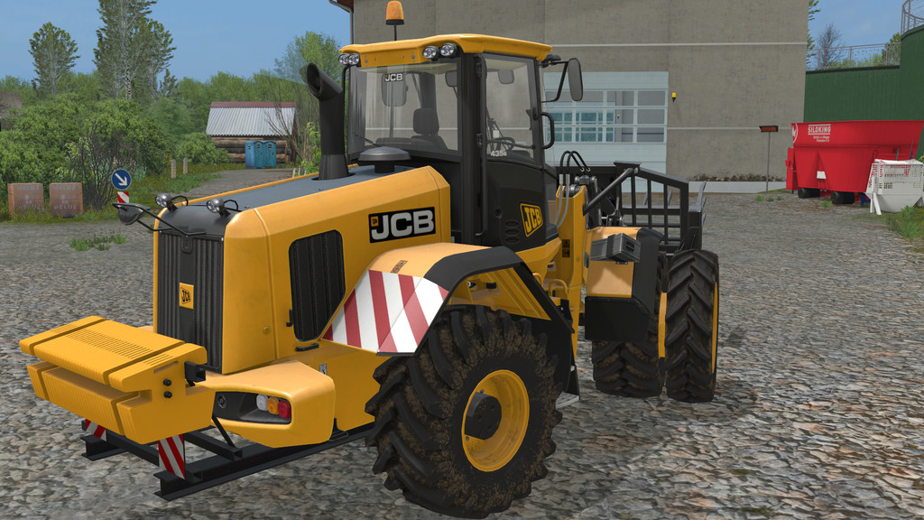 LS17,Anbaugeräte,Gewichte,,JCB 435s Heckgewicht