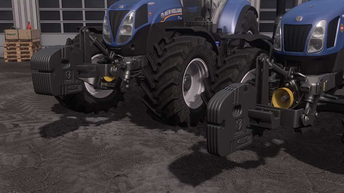 LS17,Anbaugeräte,Gewichte,,New Holland Weight