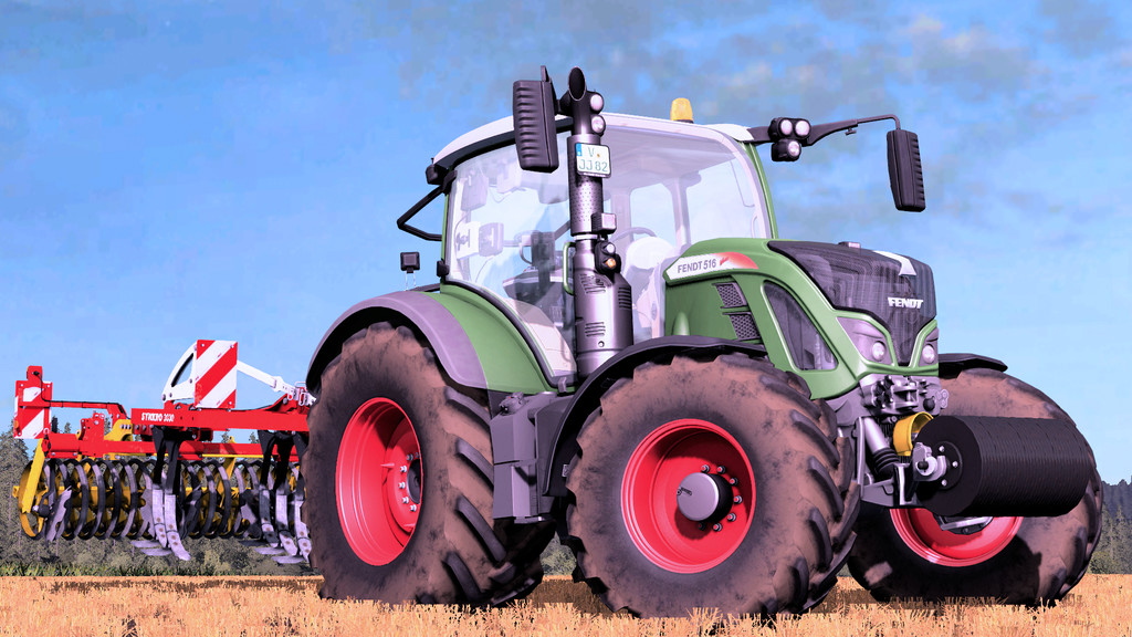 LS17,Anbaugeräte,Grubber & Eggen,,Poettinger Synkro 3030 Nova