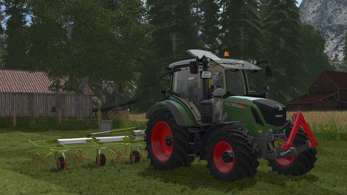 LS17,Anbaugeräte,Schwader & Wender,,Heuwender Pack