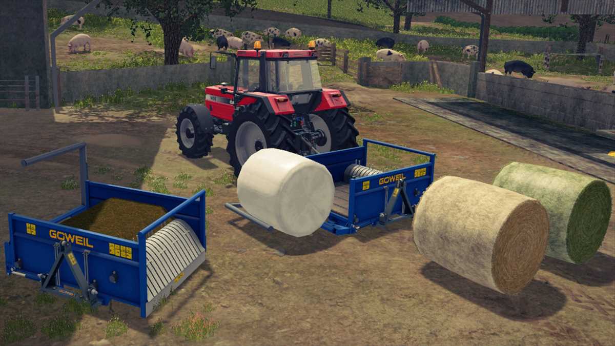 landwirtschafts farming simulator ls fs 17 ls17 fs17 2017 ls2017 fs2017 mods free download farm sim Goweil RBA - Rundballen Mischer 1.0.0.0